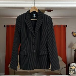 Tahari Pin Stripe Women’s Blazer Jacket Size 10